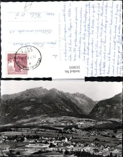 233055,Mariapfarr im Lungau Totale geg. Granitzl