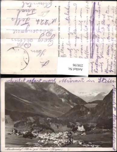 238196,Mauterndorf im Lungau Totale geg. d. Tauern