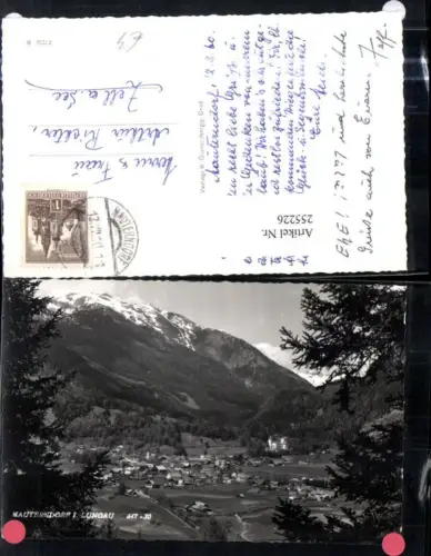 255226,Mauterndorf im Lungau Totale Bergkulisse