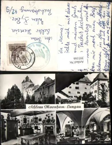 393166,Schloss Moosham b. Unternberg im Lungau Mehrbildkarte