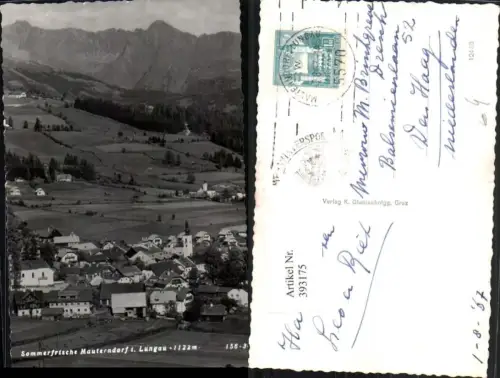 393175,Mauterndorf im Lungau Totale Bergkulisse