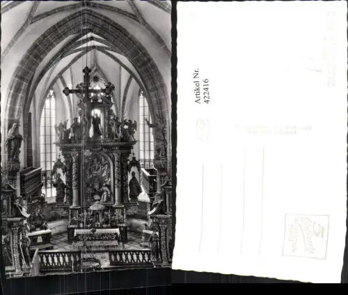 422416,Tamsweg im Lungau St. Leonhardikirche Innenansicht Altar