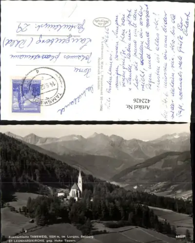422426,Tamsweg im Lungau St. Leonhardikirche Kirche Bergkulisse