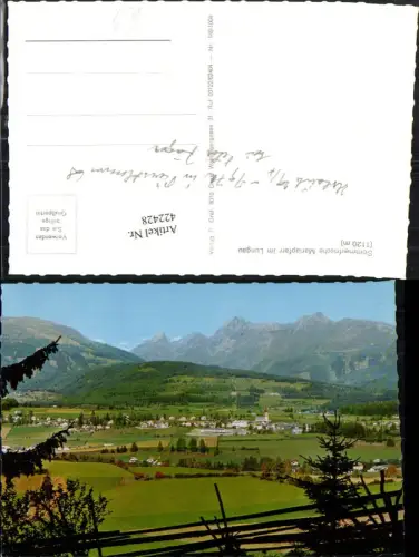 422428,Mariapfarr im Lungau Totale Bergkulisse