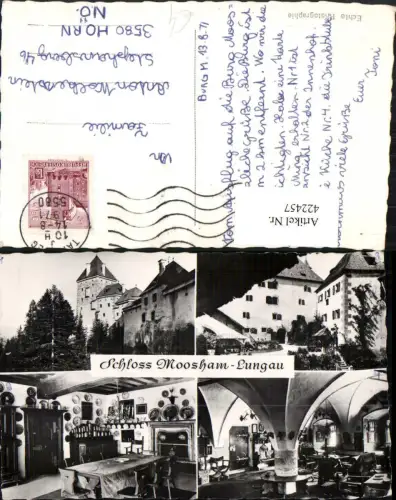 422457,Schloss Moosham im Lungau Mehrbildkarte