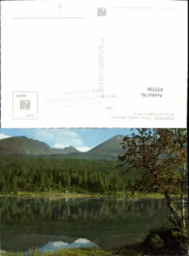 455590,Prebersee See b. Tamsweg m. Preber Bergkulisse