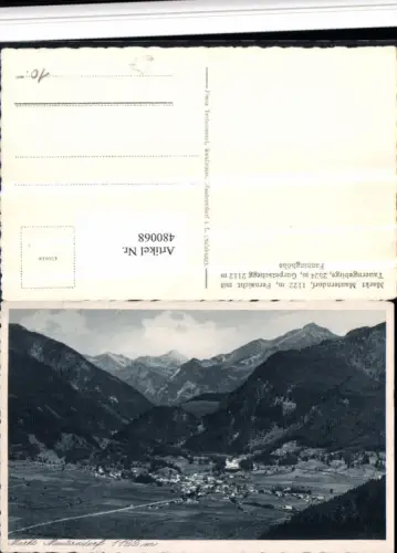 480068,Mauterndorf Totale m. Tauerngebirge Bergkulisse