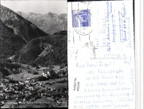 490249,Mauterndorf im Lungau Totale Bergkulisse