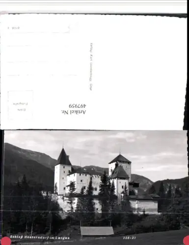 497959,Schloss Mauterndorf im Lungau