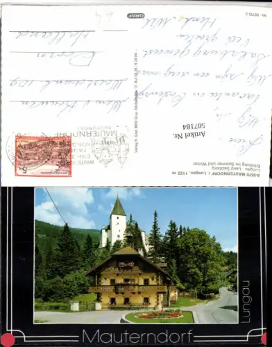 507184,Mauterndorf im Lungau Schloss Haus