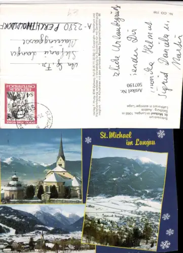 507190,St. Michael im Lungau Totale Kirche Mehrbildkarte