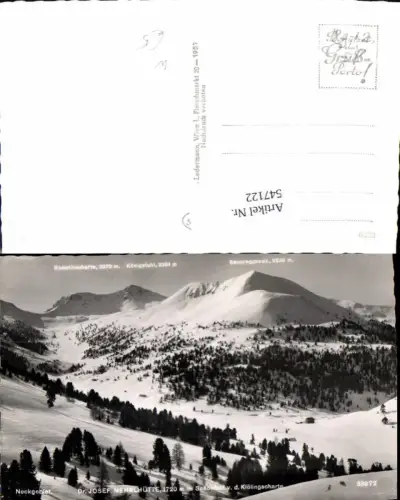 547122,Josef Mehrlhütte bei Thomatal Schönfeld Tamsweg Lungau
