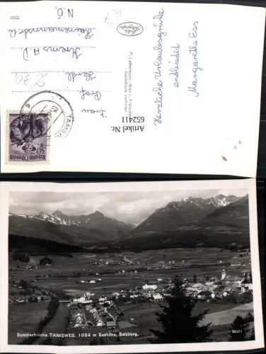 652411,Foto Ak Tamsweg Totale