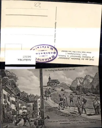 141517,Ausflug Kaisertal Weinstube Schicketanz Kufstein u. wie es wirklich war Scherz Humor