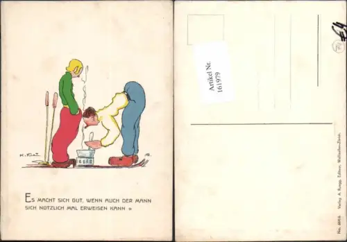 161979,Karikatur K. Frein Humor Sport Wintersport