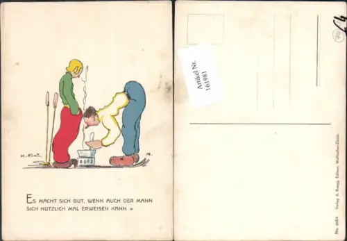 161981,Karikatur K. Frein Humor Sport Wintersport