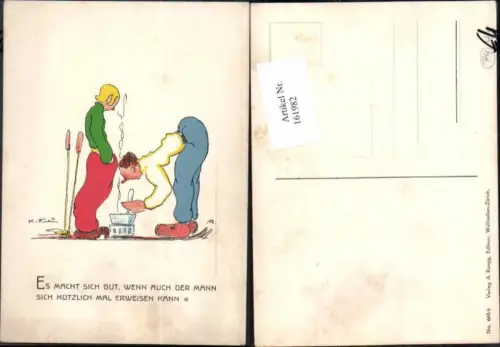 161982,Karikatur K. Frein Humor Sport Wintersport