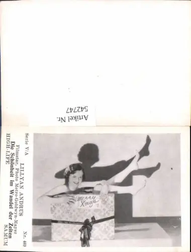 542747,Movie Star Lillyan Andrus Samum High Life Card 469