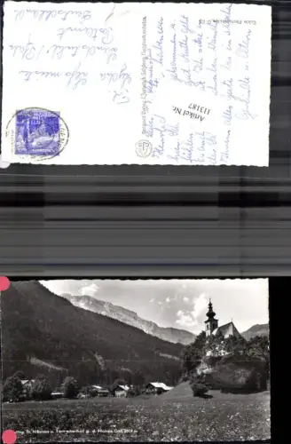 113187,Golling St Nikolaus u Torrenerhof g.d. Hohen Göll