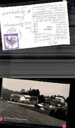 113366,Dürrnberg bei Hallein Kuranstalt St Josef