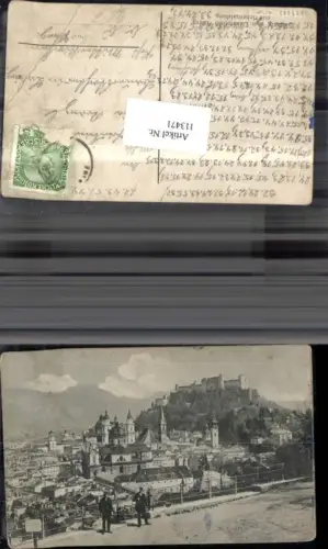 113471,Salzburg mit elektischen Aufzug mit Hohensalzburg