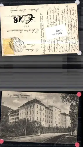 113485,F e Colleg Boromäum Aussenansicht Salzburg