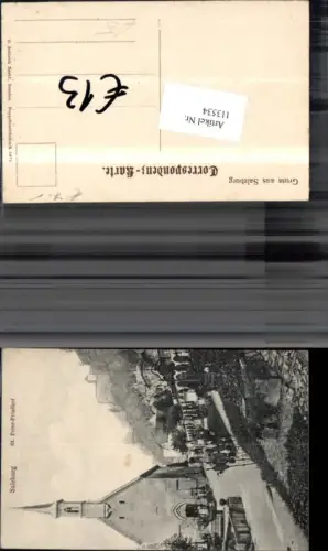 113534,Gruß aus Salzburg St Peter Friedhof