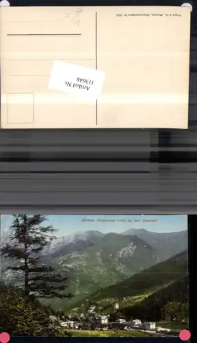 113648,Stadtion Badgastein mit Gamskar pub Purger e Co Photochromie 9651