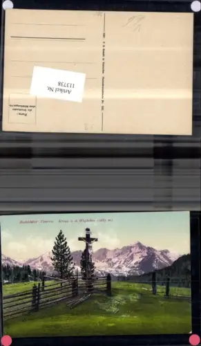 113738,Radtstädter Tauern Kreuz a.d. Wegkehre pub F.E. Brandt Photochromie 901