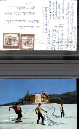 113911,Jugenheim Kurzenhof Radstadt Schifahrer Schi