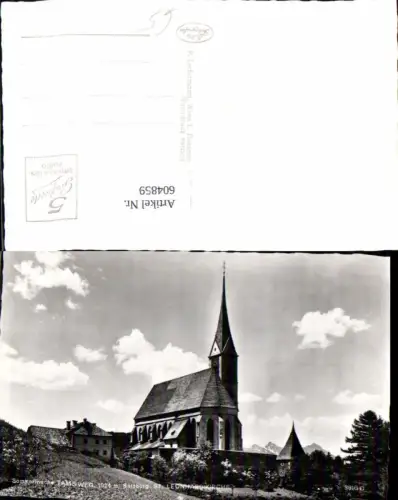 604859,Foto Ak Tamsweg St Leonhardikirche Kirche