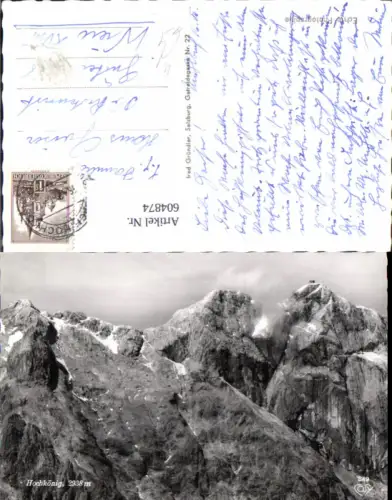 604874,Foto Ak Hochkönig Mühlbach am Hochkönig