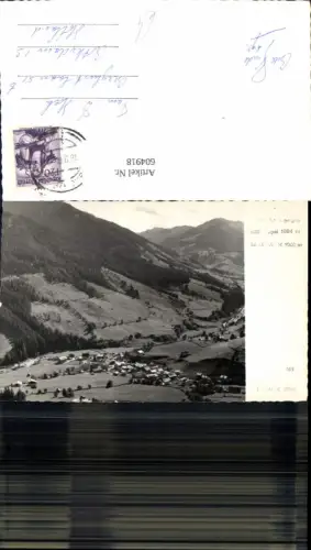 604918,Foto Ak Saalbach-Hinterglemm geg. Zwölferkogel