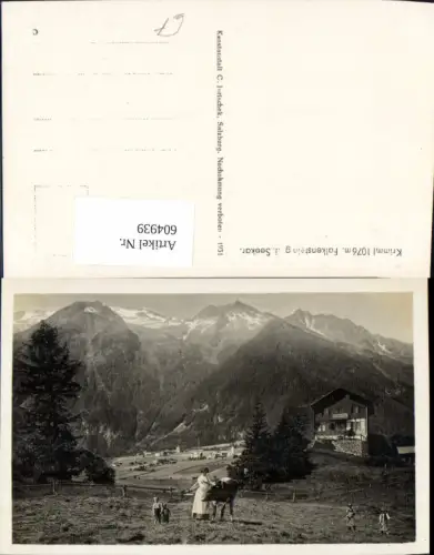 604939,Foto Ak Krimml Falkenstein g. Seekar