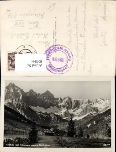 604944,Hachau b. Filzmoos geg. Dachstein
