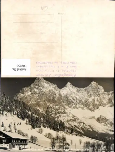 604956,Hachau b. Filzmoos Alpengasthof Zeferer Winteransicht