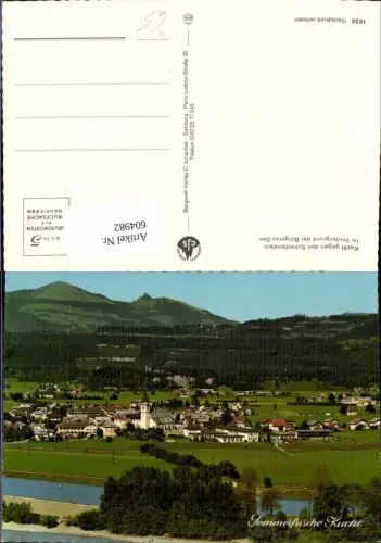 604982,Kuchl geg. d. Schmittenstein Bürgerau-see