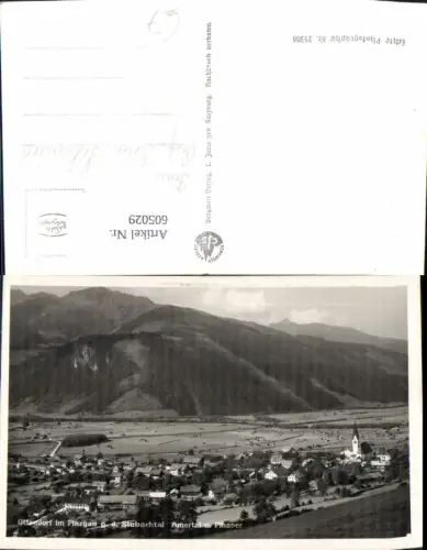 605029,Foto Ak Uttendorf i. Pinzgau g. d. Stubachtal Amertal u. Pilhaper