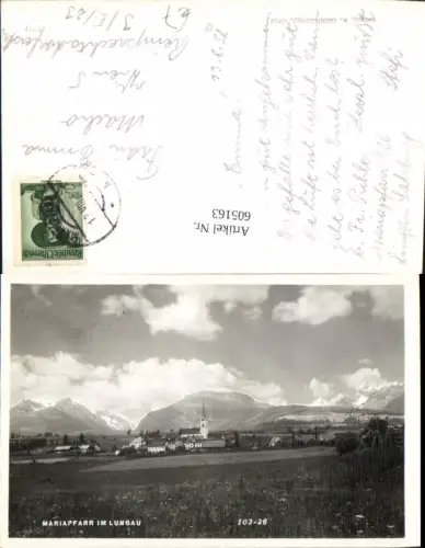 605163,Foto Ak Mariapfarr i. Lungau Ansicht