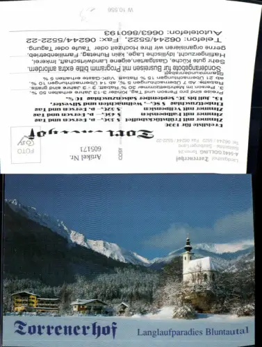 605171,Golling Torren Landgasthof Torrenerhof Winteransicht
