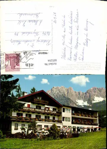 605204,Going a. Wilden Kaiser Hotel Pension Blattlhof