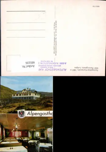 605226,Mehrbild Ak Ramingstein Lungau Nockgebiet Karneralm