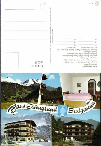 605243,Mehrbild Ak Bad Gastein Haus Erlengrund