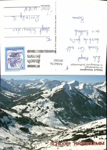 605283,Hinterglemm Saalbach-Hinterglemm Penhabkogel u. Großvenediger Winteransicht