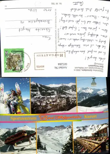 605284,Bad Hofgastein Schloßalm Wintersport Bergbahn Seilbahn Gondel