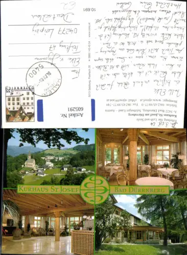 605291,Mehrbild Ak Bad Dürrnberg Kurhaus ST Josef a. Dürrnberg