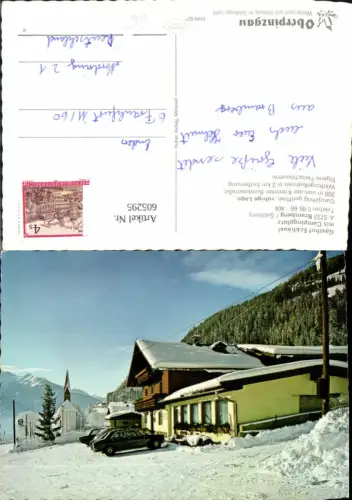 605295,Bramberg Gasthof Eckhäusl m. Campingplatz Winteransicht