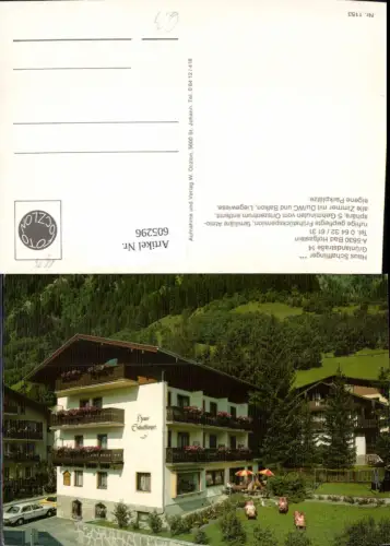 605296,Bad Hofgastein Haus Schafflinger
