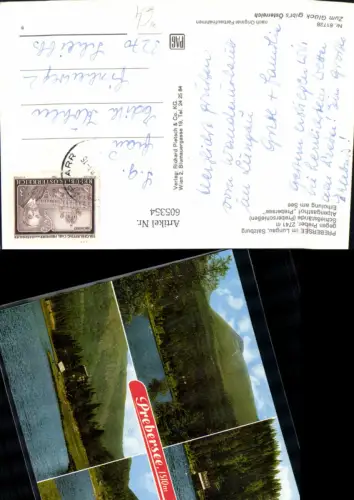 605354,Mehrbild Ak Prebersee i. Lungau geg. Preber Alpengasthof Prebersee Tamsweg