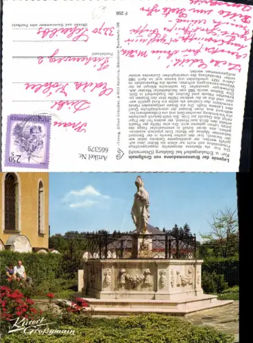 605379,Großgmain Brunnenmadonna Brunnen